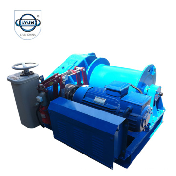 electric lift hand brake winch